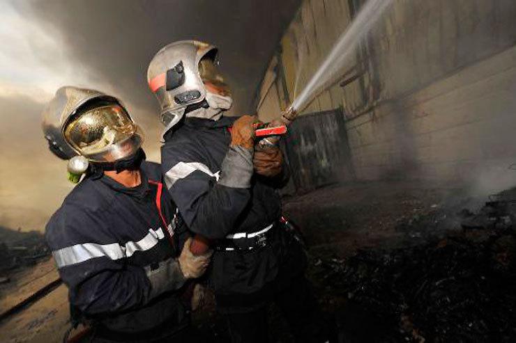 Le feu est maîtrisé et sous surveillance sur plusieurs secteurs