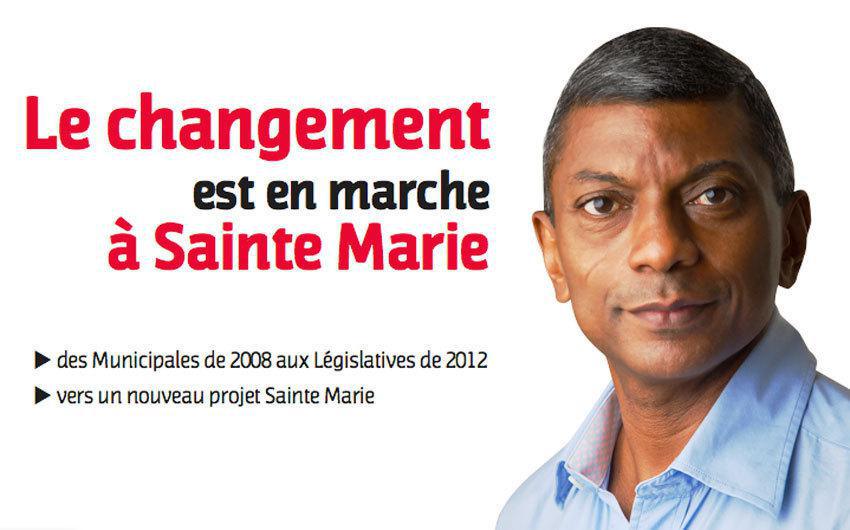 Christian Annette (PS) : "Le changement est en marche à Sainte-Marie"