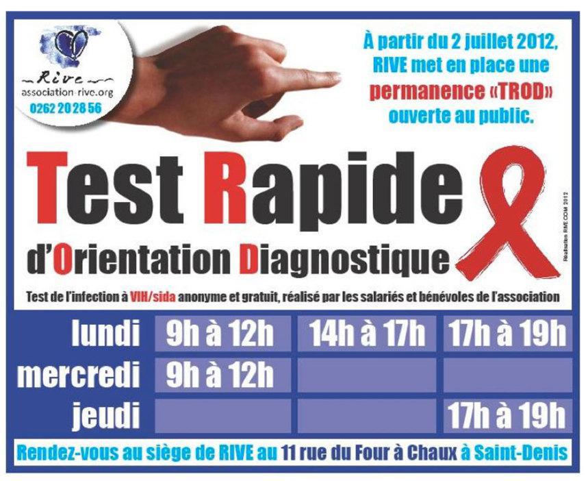Sida : dépistage test rapide