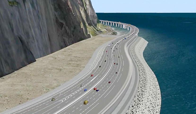 Nouvelle route du Littoral : "Quel choix pour cette route ?", s'interroge un internaute