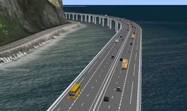 La route du Littoral en fil rouge du PPI 2013/2021 de la Région Réunion