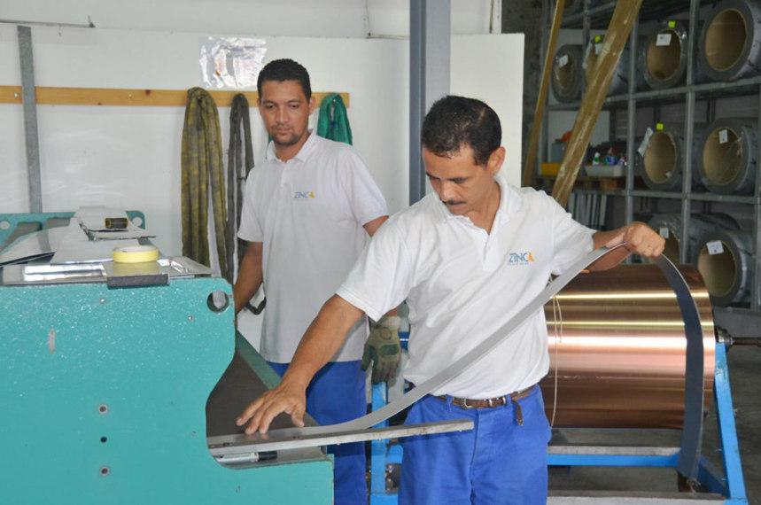 Zinc OI grave la bonne gestion humaine et le développement durable dans le zinc