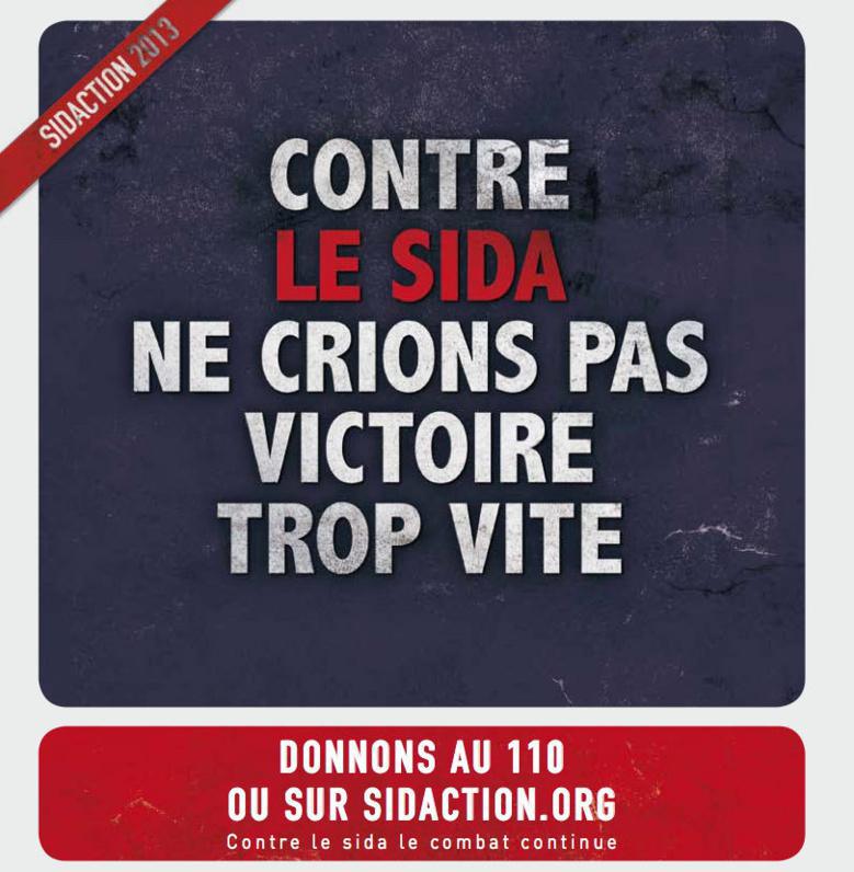 Sidaction : Ne crions pas victoire trop vite !