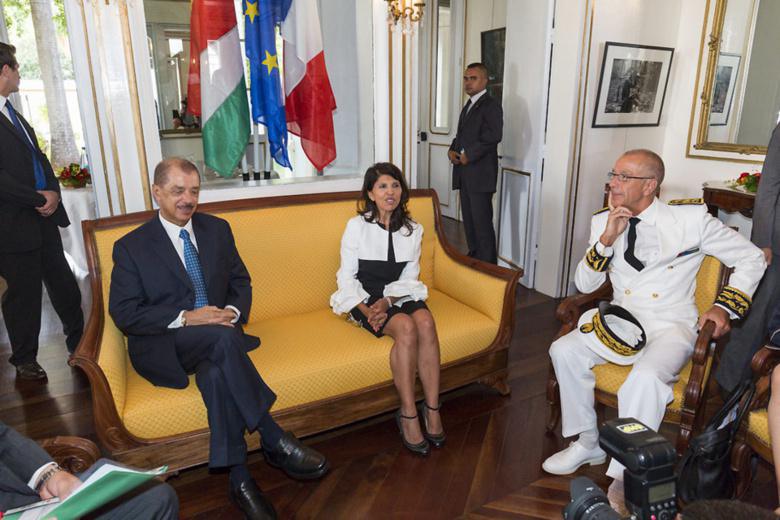 Nassimah Dindar et James Michel pour un Institut créole international