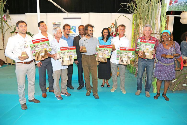 Horticulteurs récompensés
