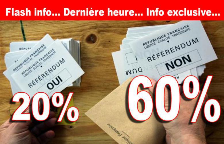 Référendum : tous les résultats