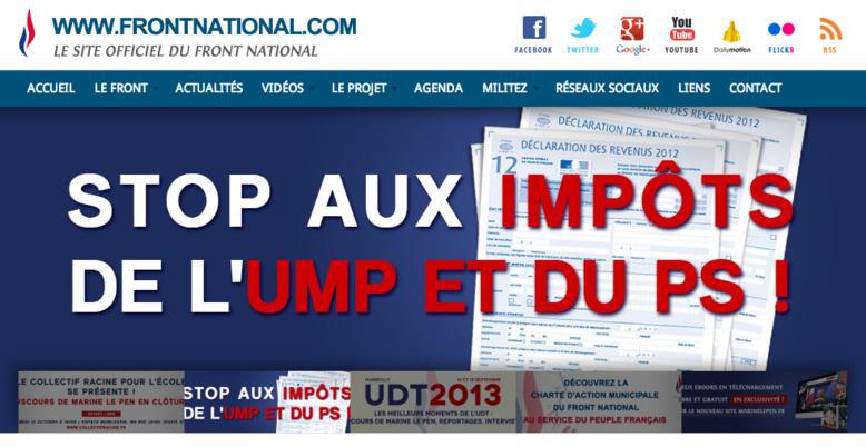 Le Front National estimé en tête des élections européennes pour la première fois