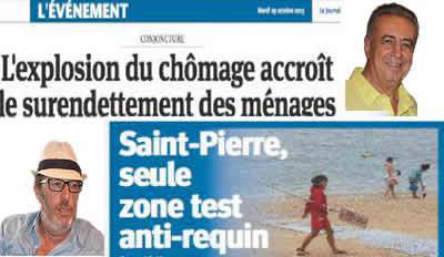 La "Revue de presse Réunionnaise" :