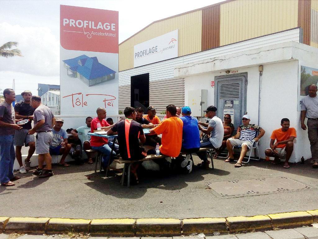 La "Tole Péi" en grève