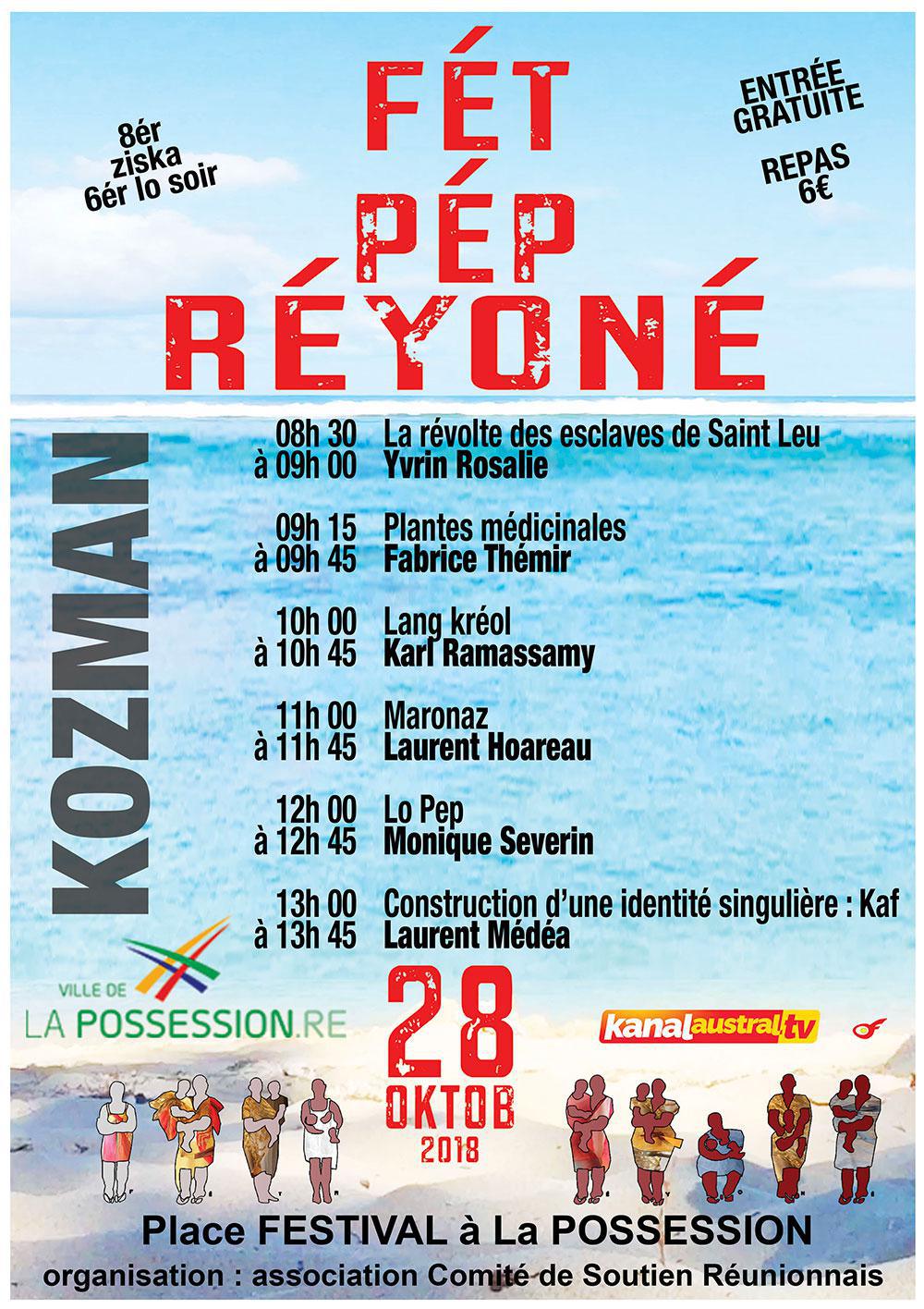 Les Kozman de la Fét du Pép Réyoné