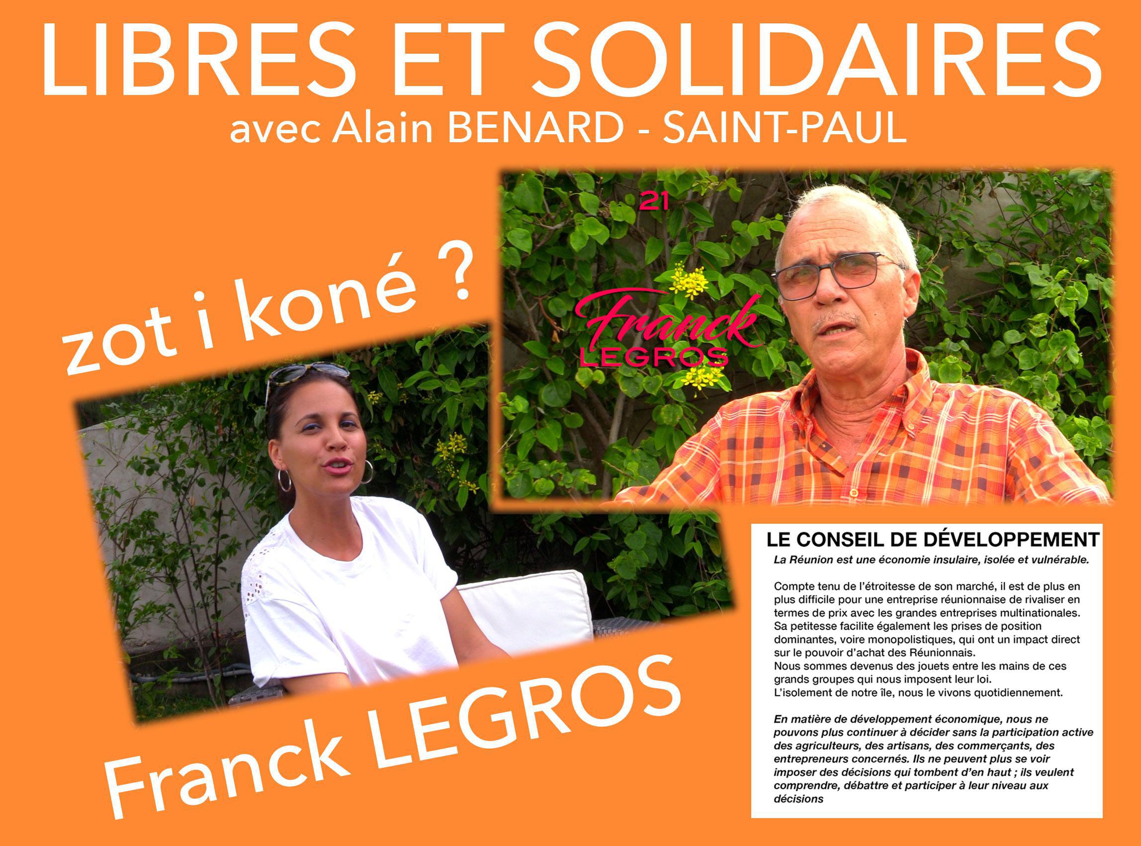 Franck LEGROS : Le pont économique