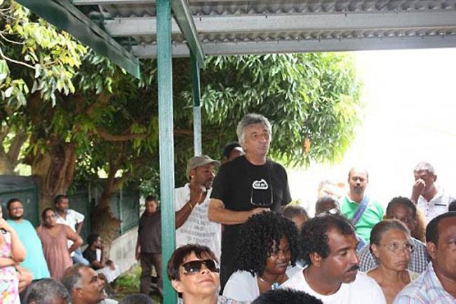 Eric Fruteau et son équipe en plein mégi…. Bello !