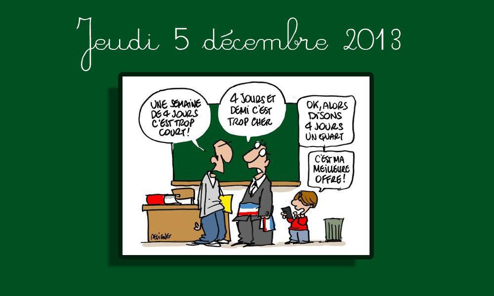 Aujourd'hui les enseignants sont encore en grève