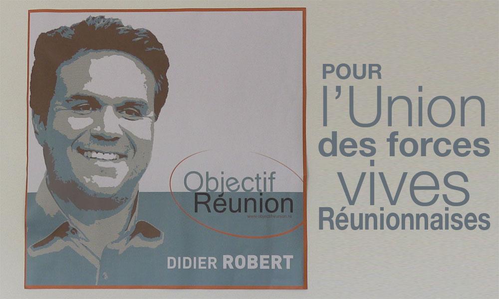 Didier Robert lance l'appel à l'union de la Droite pour les élections qui vont suivre
