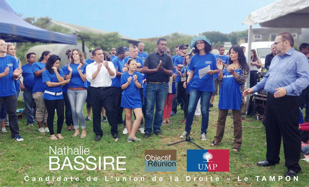 L’Union de la droite autour de Nathalie Bassire au Tampon