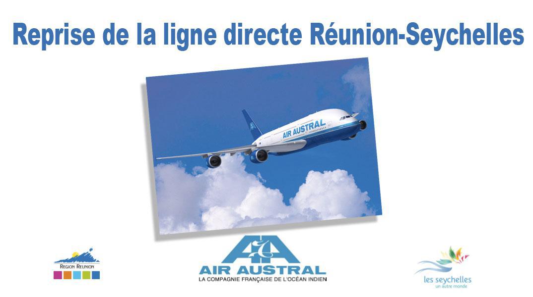 Air Austral annonce la reprise de la ligne Réunion-Seychelles