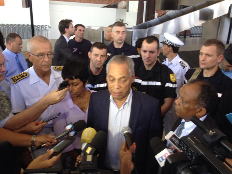 Victorin Lurel est bien arrivé à La Réunion