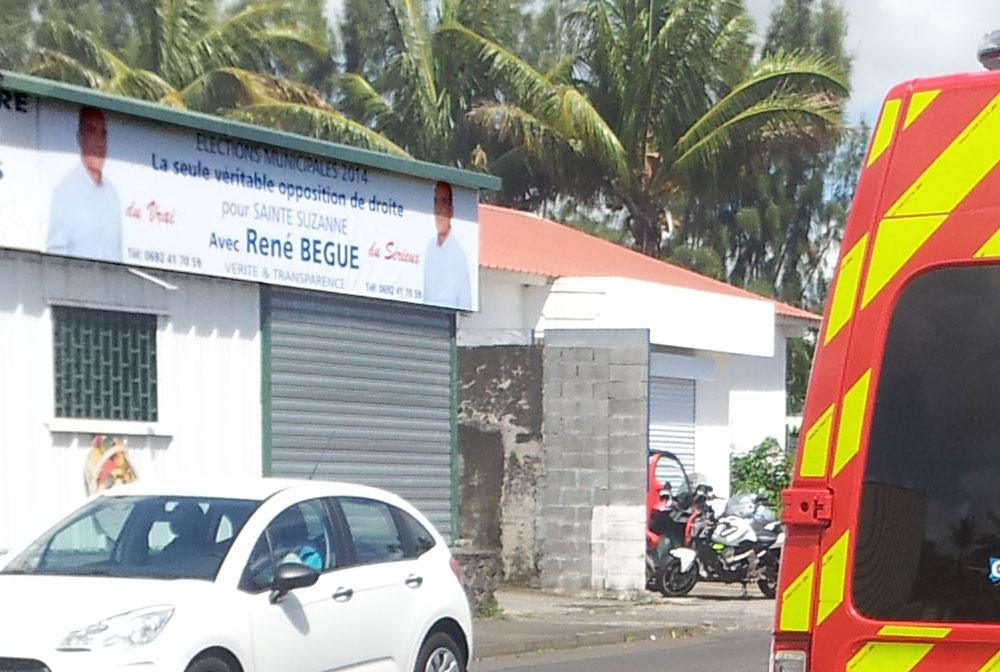 Le lieu où s'est produit l'agression - Photo WT