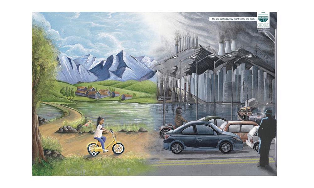 Illustration : Rouler à vélo