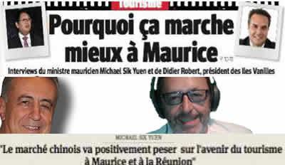 L'I.R.T : Les Chinois vont  apprécier le concept :" Les îles Vanille ".  .....ça sent le fiasco de communiquants de  bureaux climatisés !