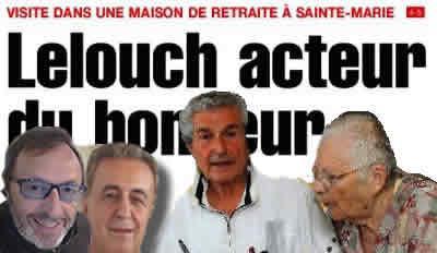 Festival du Cinéma pour tous : LeLouch présente : " Un homme et un homme " Chabadabada !