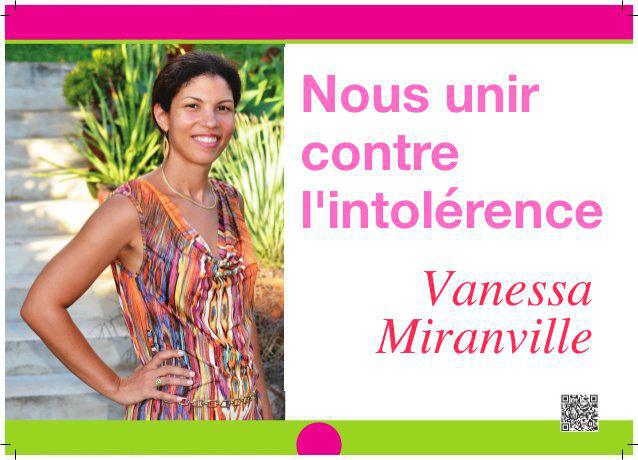 Vanessa Miranville : « Nous unir contre l’intolérance »