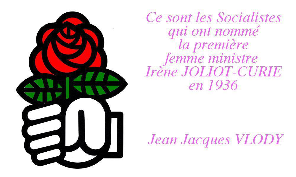 La place des femmes en politique et les droits des femmes : un combat socialiste !