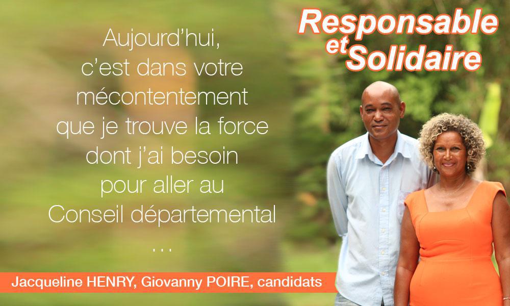 Giovanny POIRE : Vous pouvez compter sur moi
