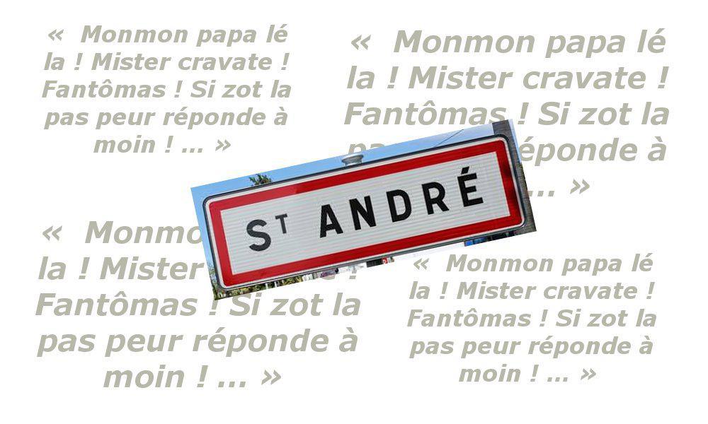 DEPARTEMENTALES : CA VOLE TRES BAS A SAINT-ANDRE !