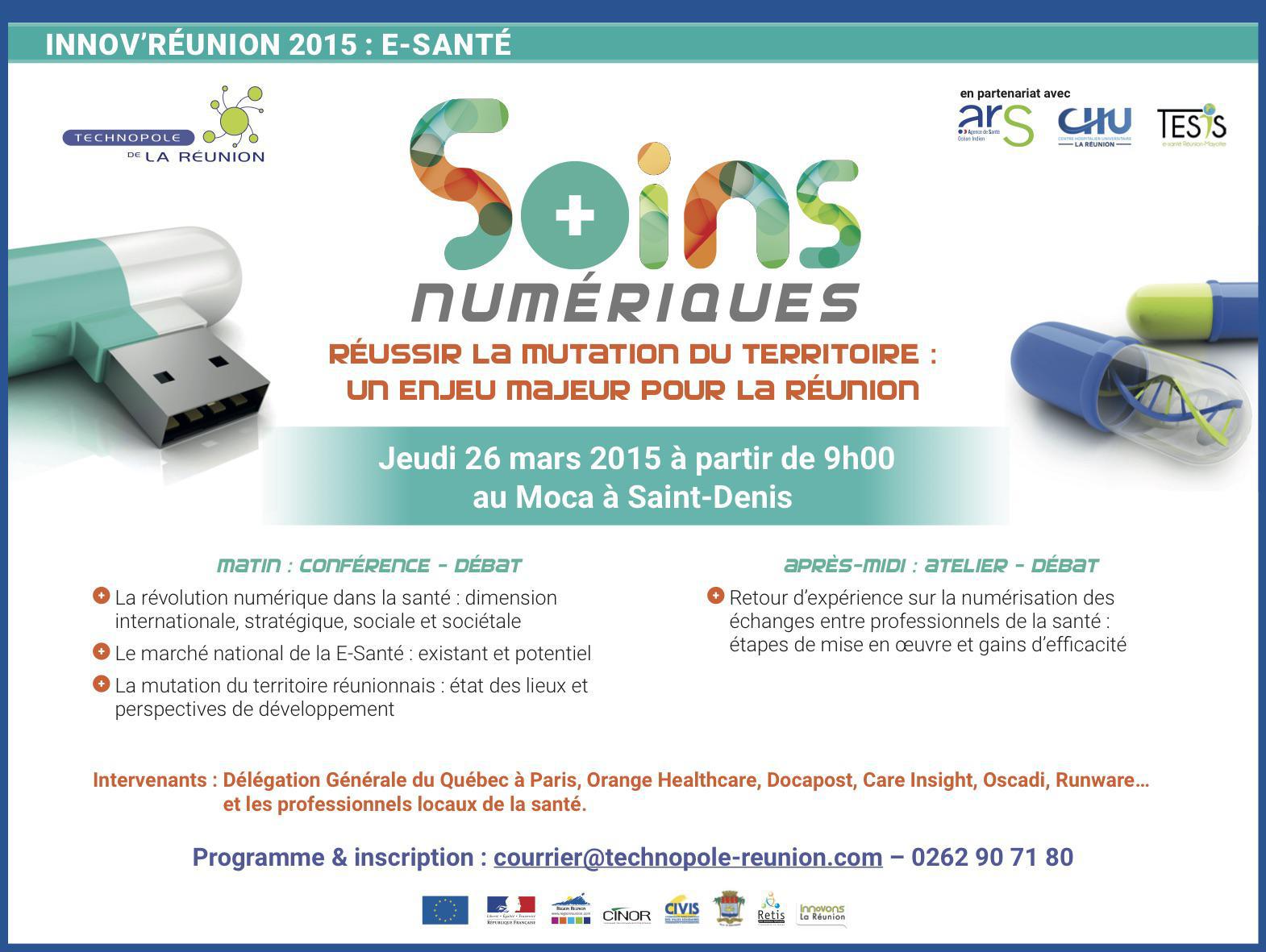 Innov’Réunion 2015 organisé par la Technopole de La Réunion sur la e-santé
