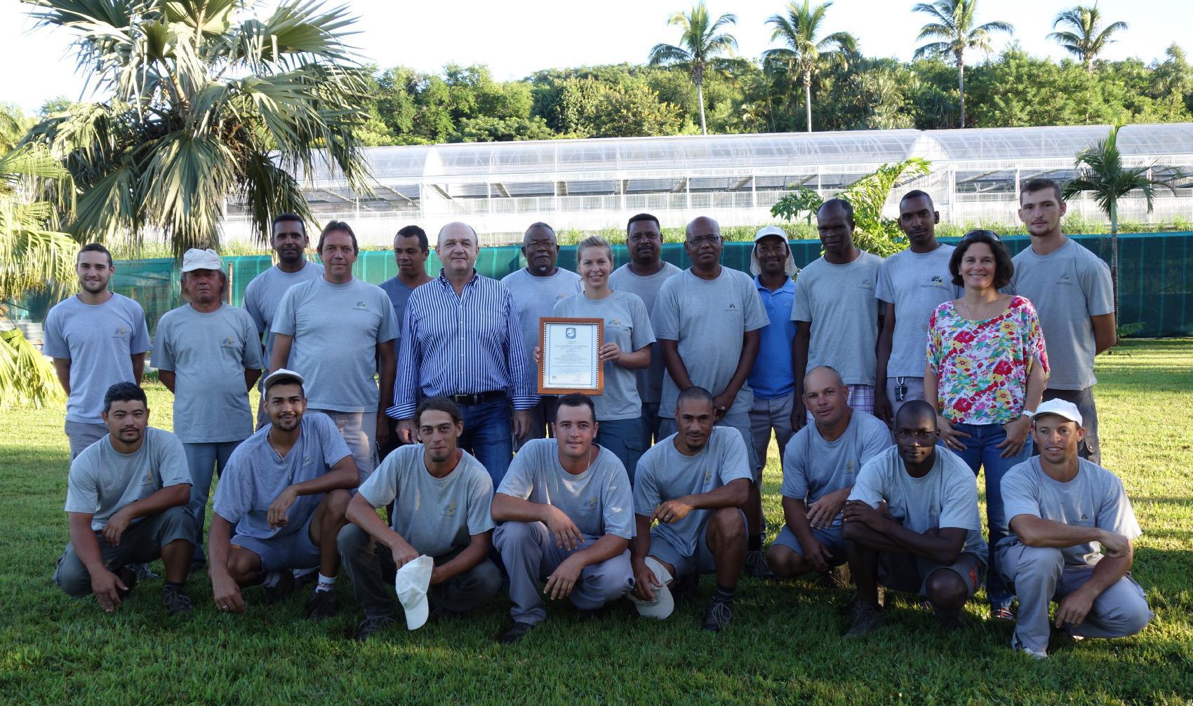 La Pépinière du Théâtre, première pépinière de la Réunion et des DOM certifiée “Plante Bleue”