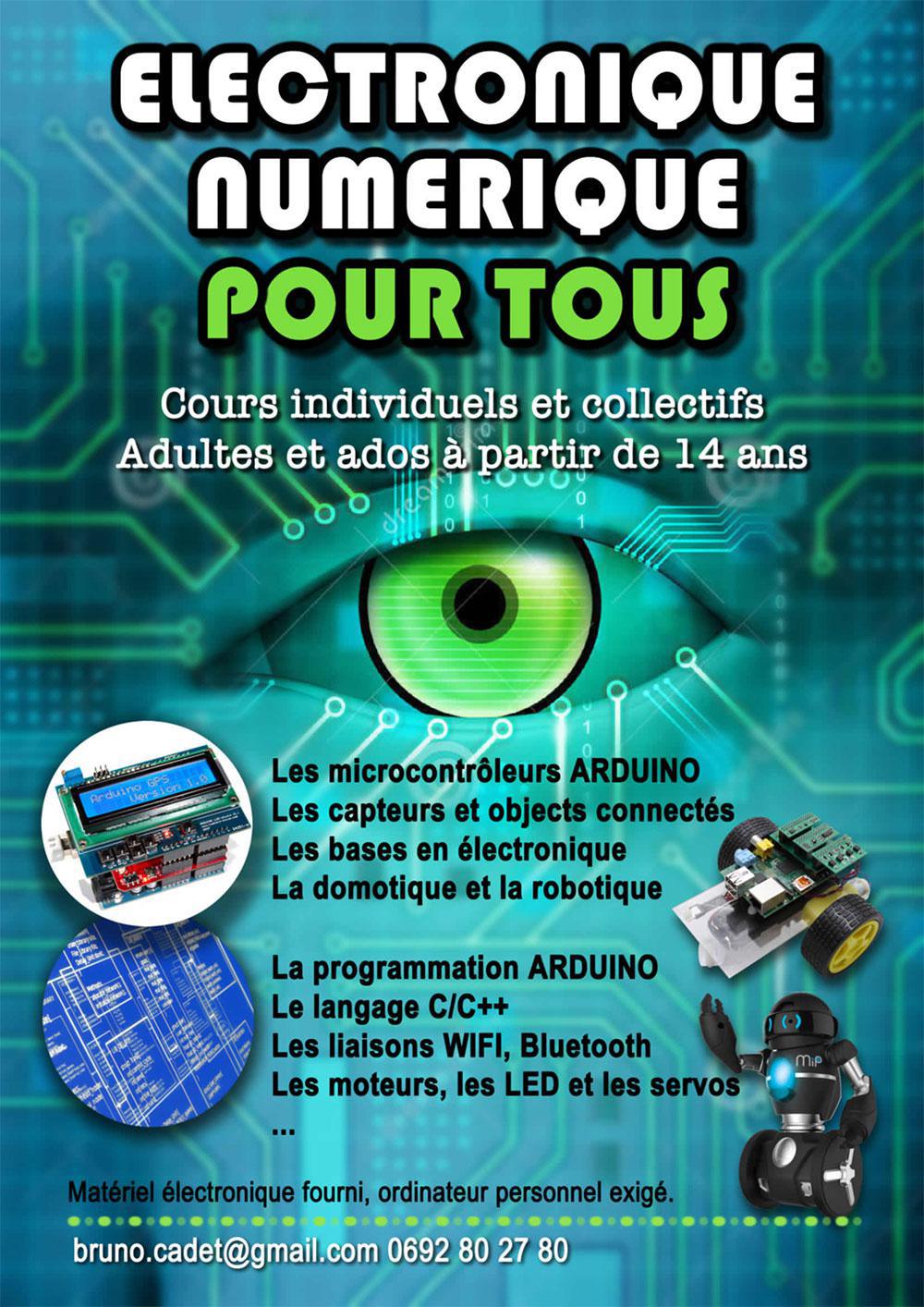 Nouveau et intéressant : Le Cours Arduino