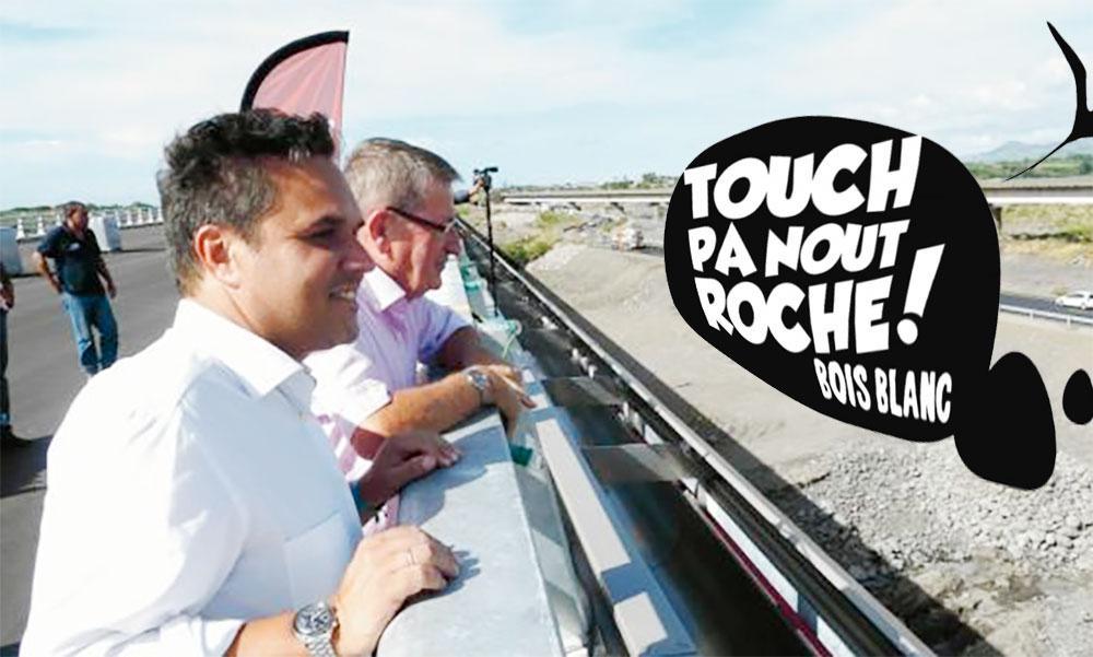 RÉCEPTION DU COLLECTIF TOUCH PAS NOUT ROCHE BOIS BLANC PAR LE PRÉSIDENT DE RÉGION