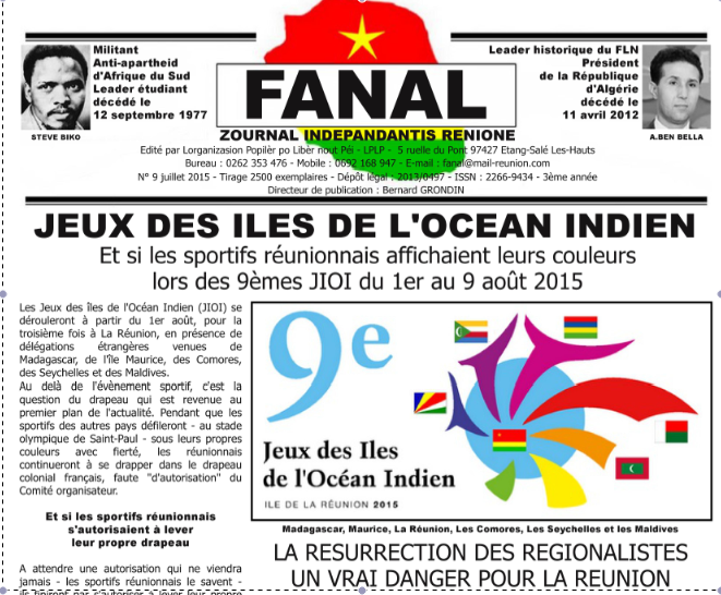 Fanal N° 9, zournal du LPLP