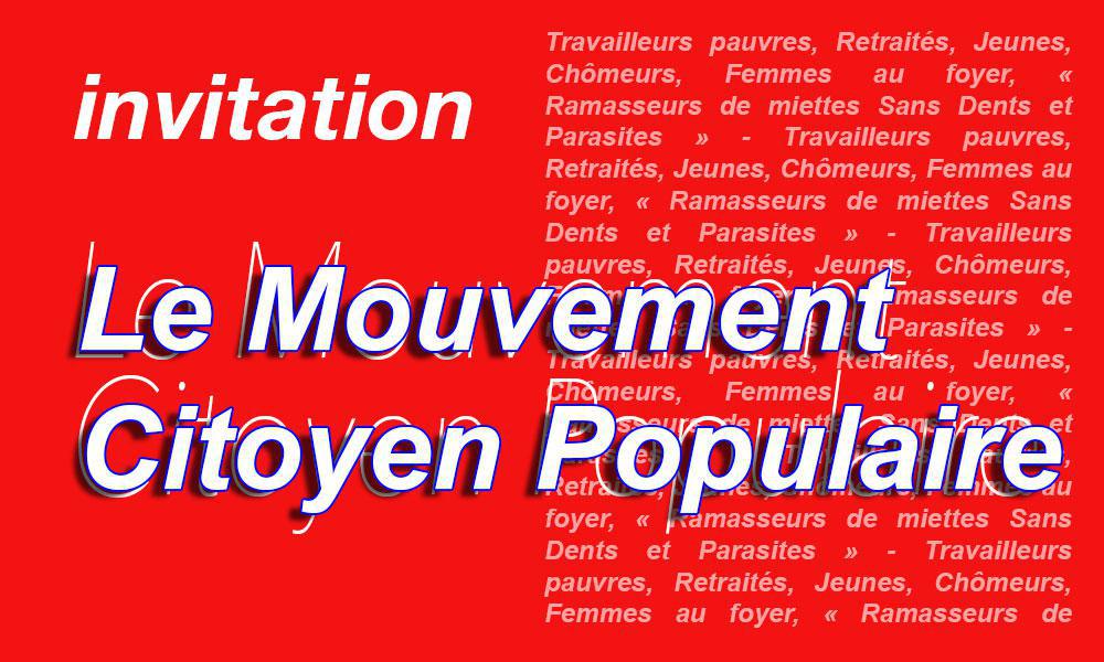 LISTE POUR UNE REUNION SOCIALE ET SOLIDAIRE
