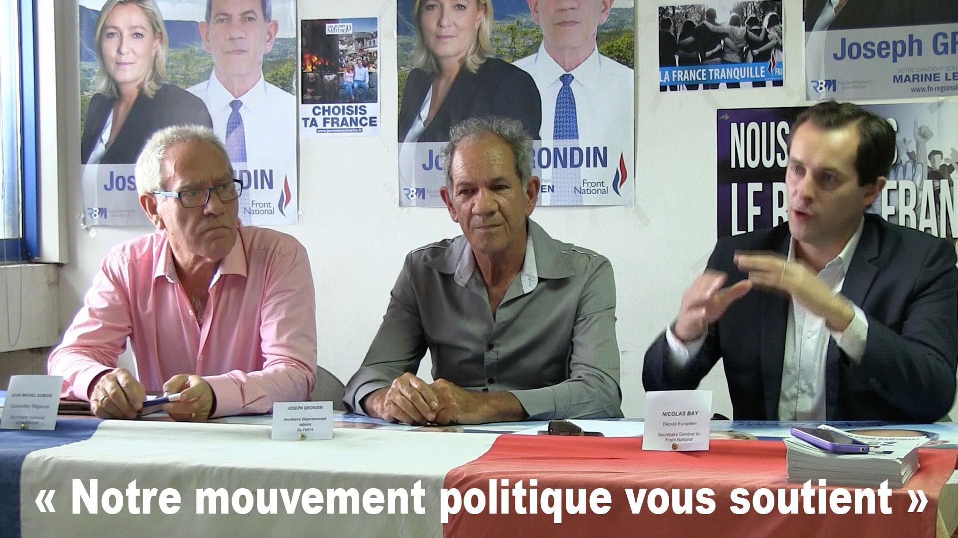 Le Front National répond à Salim MOUSSAJEE