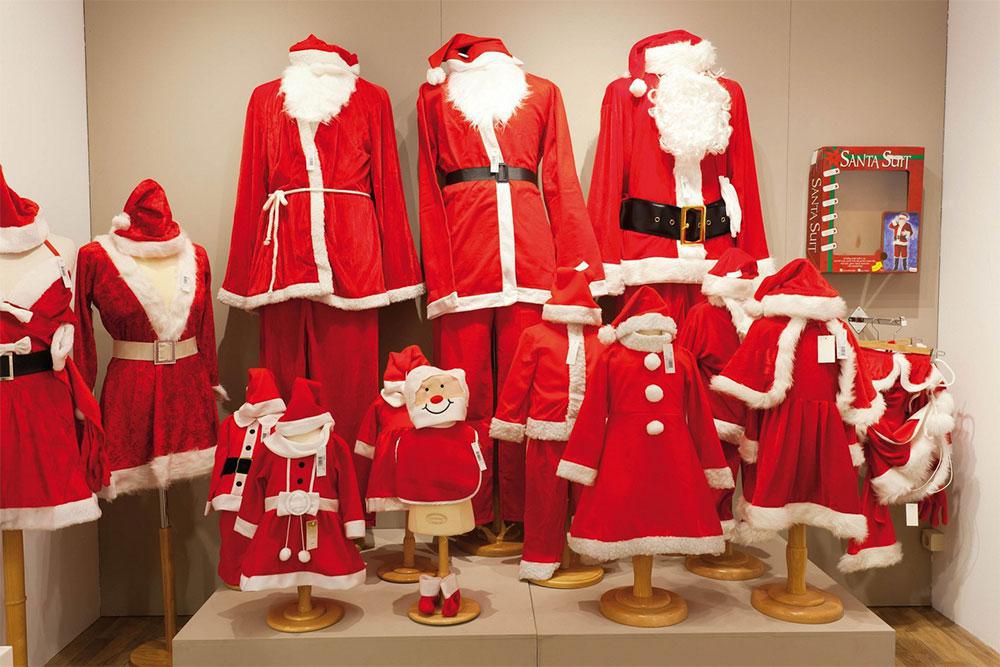 Et le père Noël, il s'habille chez qui ?