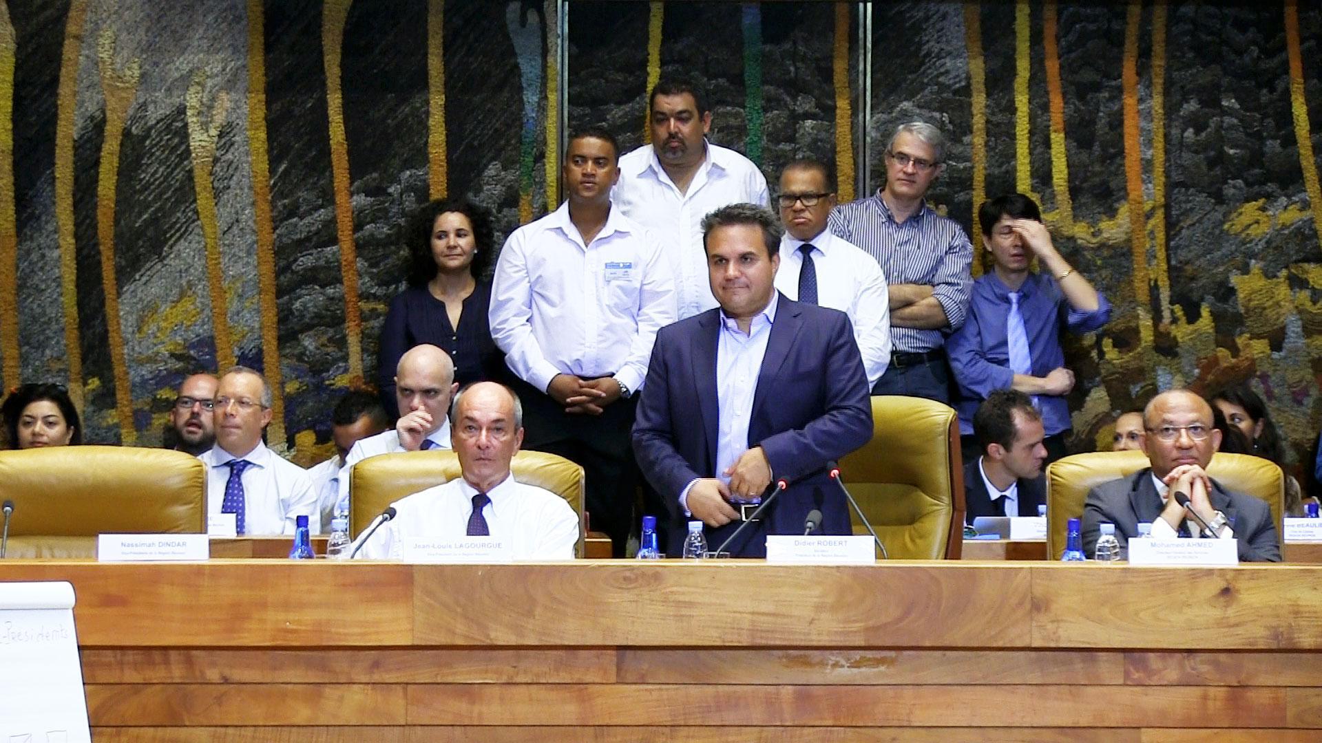 Discours du Président de Région en Assemblée plénière