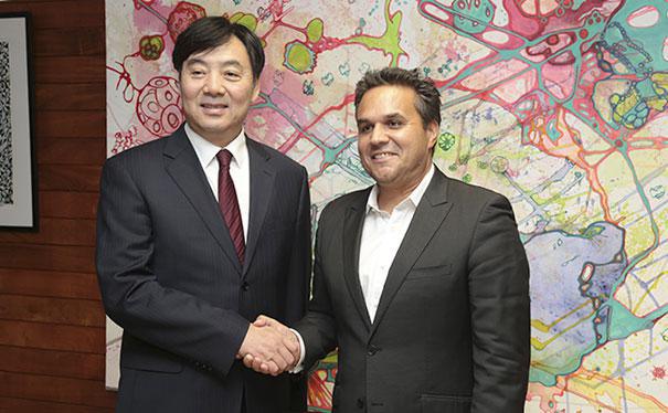 Rencontre entre le Président de Région et l'Ambassadeur de Chine en France