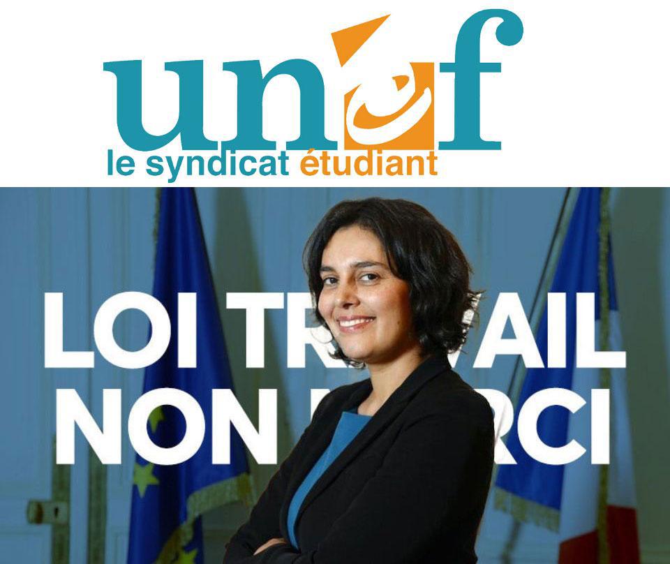 Loi EL KHOMRI : l'UNEF exige le retrait du texte !