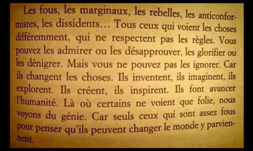 Inventer, c'est penser à côté