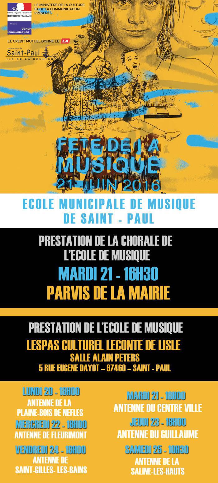 FÊTE DE LA MUSIQUE À SAINT-PAUL