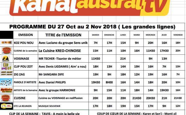 À LA TÉLÉ