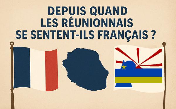 Depuis quand les Réunionnais se sentent-ils Français ?