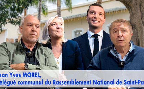 Saint-Paul : Jean-Yves Morel nommé délégué communal du Rassemblement National pour les municipales de 2026