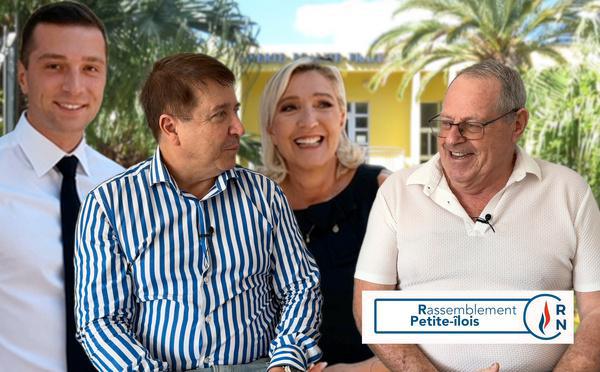 Jean-Jacques Morel installe Philippe Ragot comme Délégué communal du Rassemblement National à Petite-Île