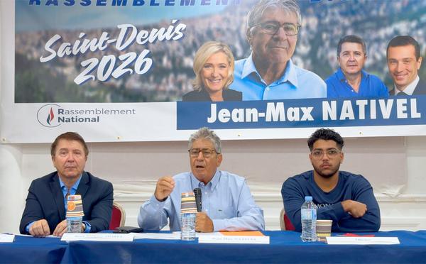 Jean Max NATIVEL candidat à la Mairie de Saint-Denis