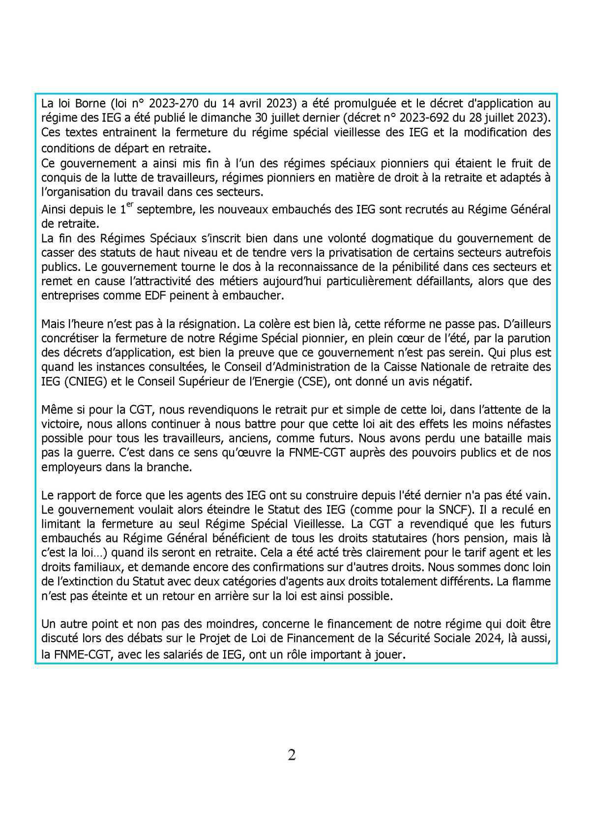 Info Retraite : Age de départ à la retraite réforme Borne