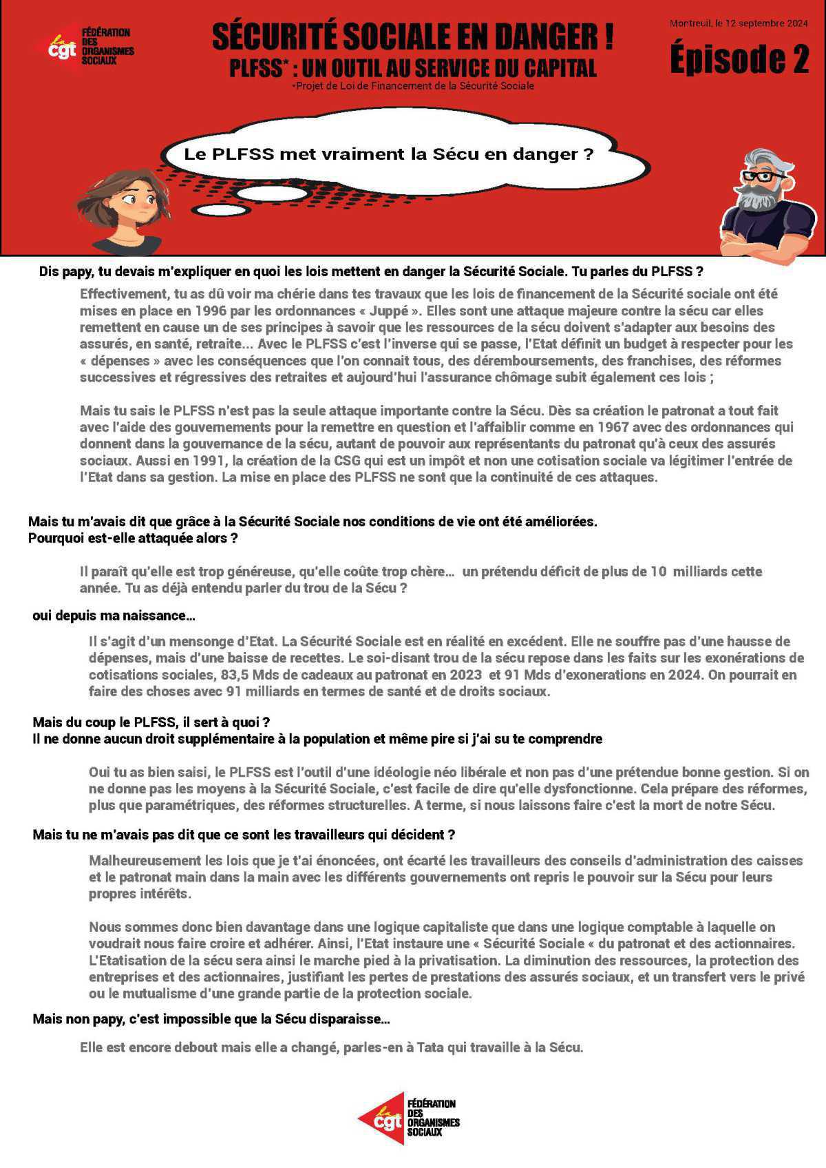 Sécu en danger !