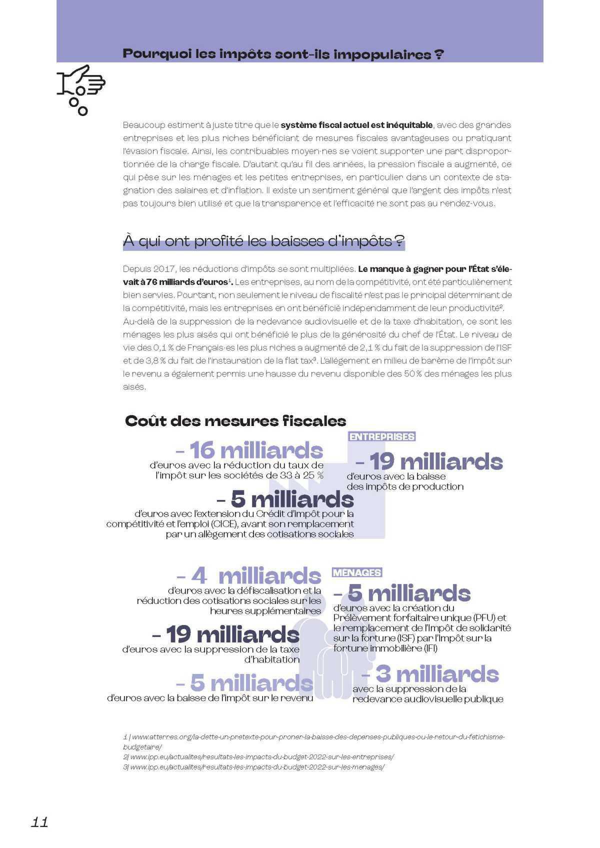 Budget de l’État : décryptage et propositions